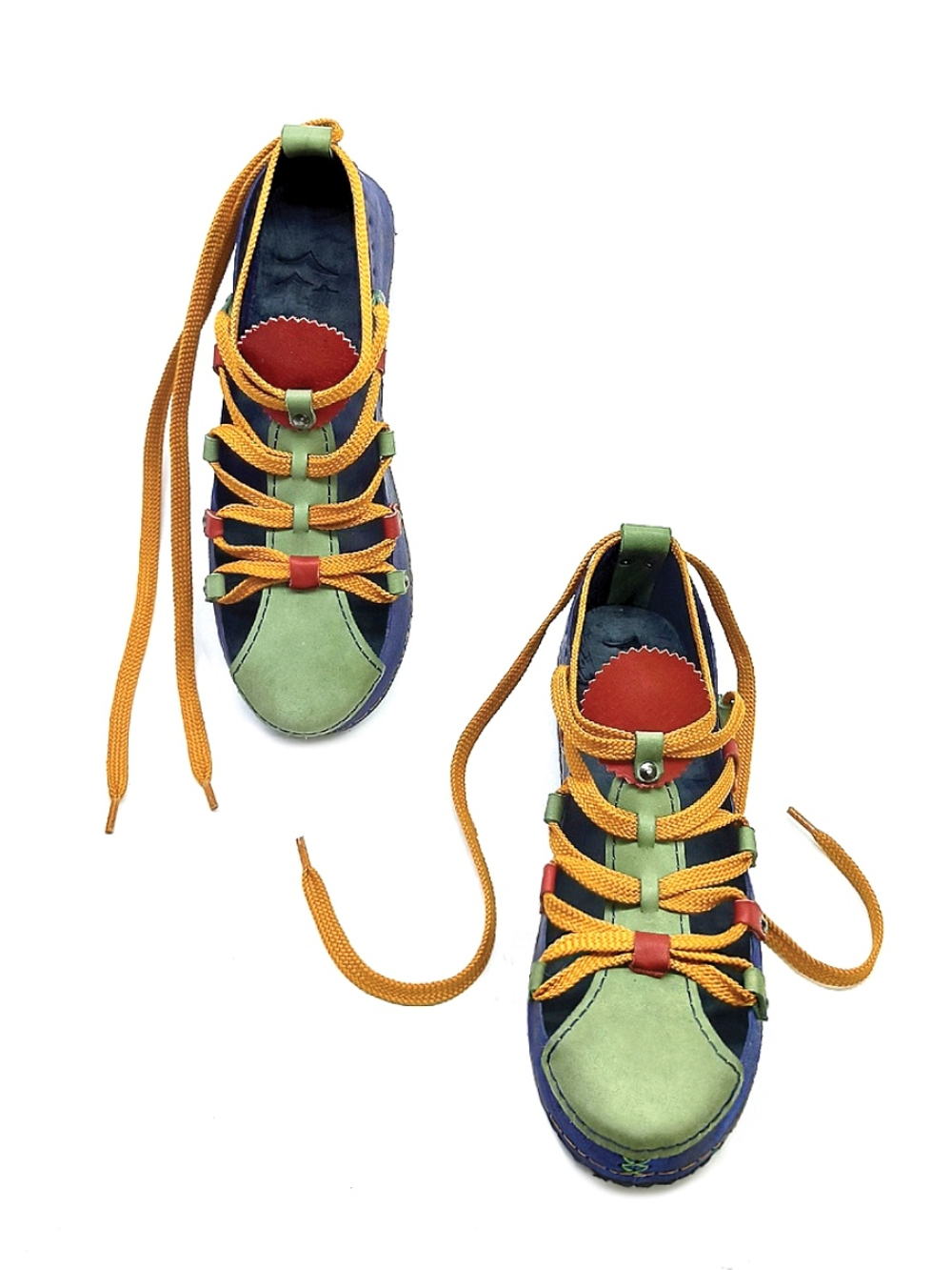 Туфли на шнуровке "Multicolor"