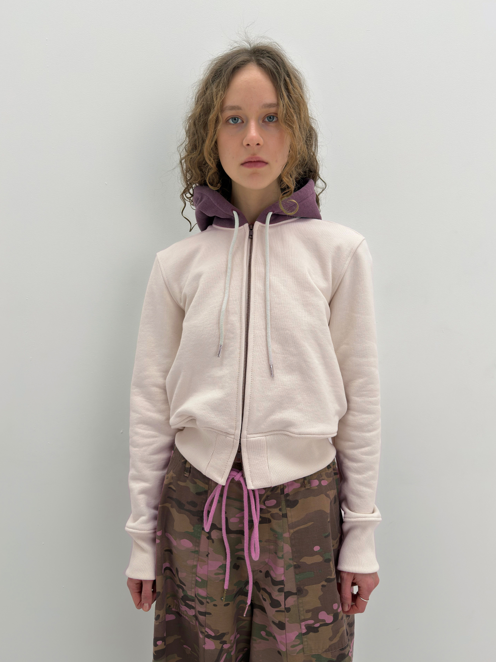 SNOW zip hoodie
