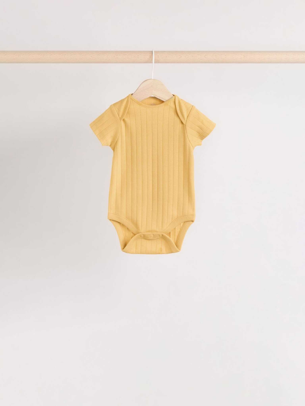 Боди с коротким рукавом для малышей Next E19-797, 5 шт., Бежевый, Светло-желтый, Хаки, Голубой