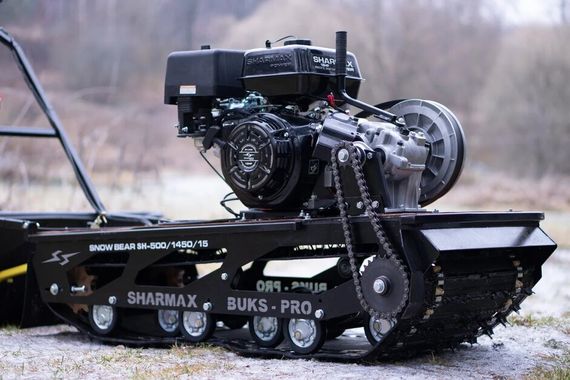 Мотобуксировщик SHARMAX S380 1250 HP6.5 Ultra (2024)