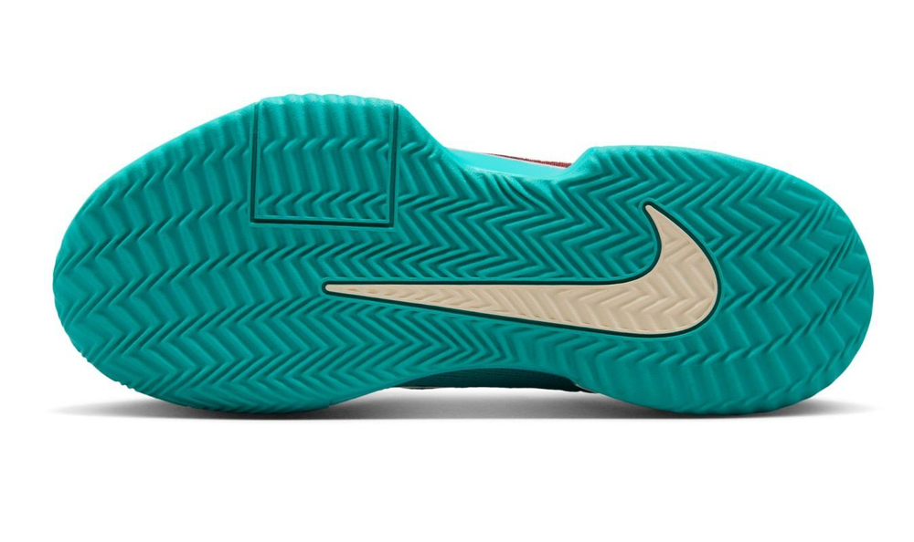 Женские Кроссовки теннисные Nike Zoom GP Challenge Pro Clay Premium - пыльный кактус/темно-красный/бледная слоновая кость