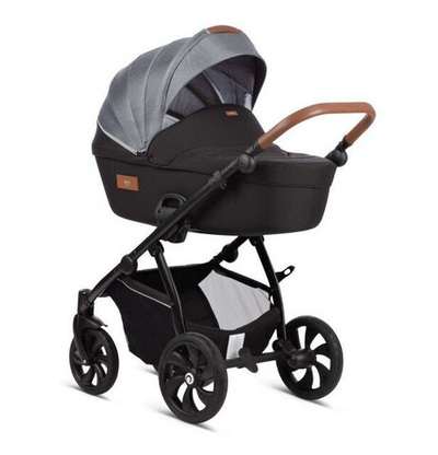 Детская коляска Tutis Aero 2 в 1 New 2019 №107 (Черный-Серый)