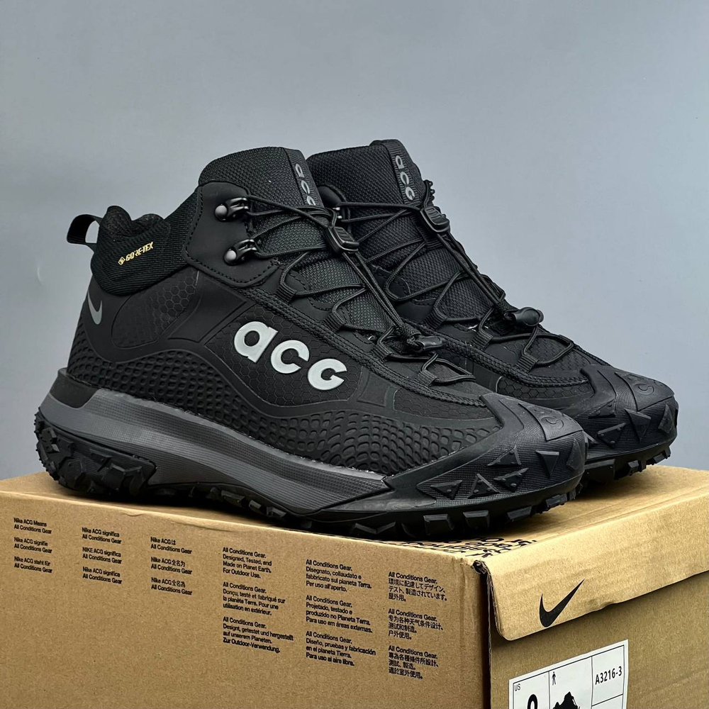 Кроссовки Nike ACG GoreTex на меху #434 (черн.)