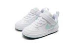 Baby Nike Court Borough low recraft btv wear-resistant non-slip low-top toddler shoes white and green