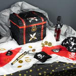 Карнавальный набор, Пират (подзорная труба, повязка на глаз, серьга, 3 монеты)