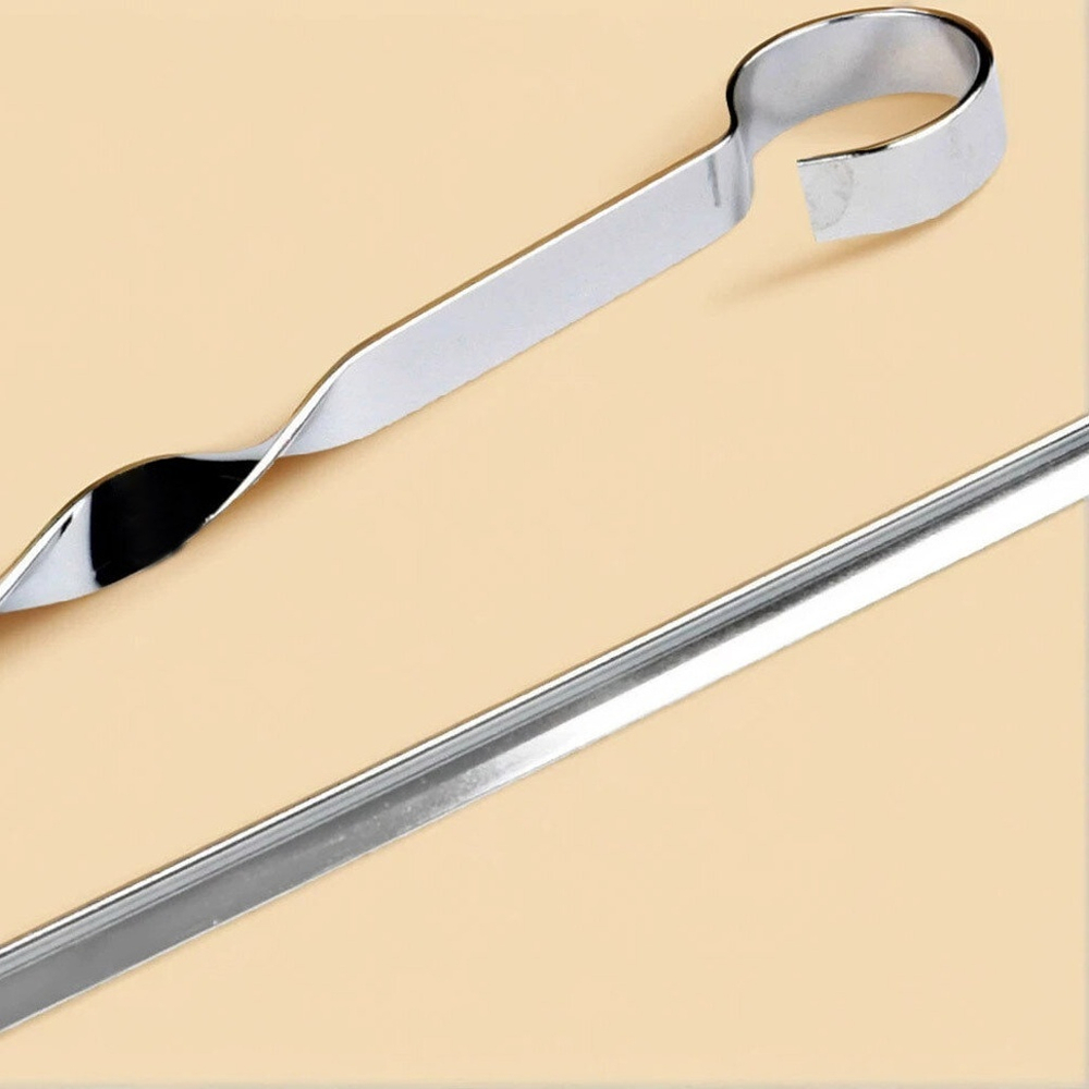 Шампур угловой 450*10*1,0мм нерж