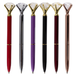 Ручка подарочная шариковая Alingar, синяя, 1.0 мм, металлический корпус, поворотный механизм, "Кристалл 3", ассорти, карт. уп.