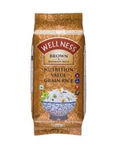 Рис WellNess Basmati Brown коричневый 1 кг