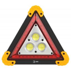 Фонарь автомобильный ЭРА AA-801 аккумуляторный, светодиодный, аварийный знак [15 Вт, COB+LED, power bank]