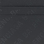 Balenciaga Cow Leather Card Holder Card Holder Men"s Black