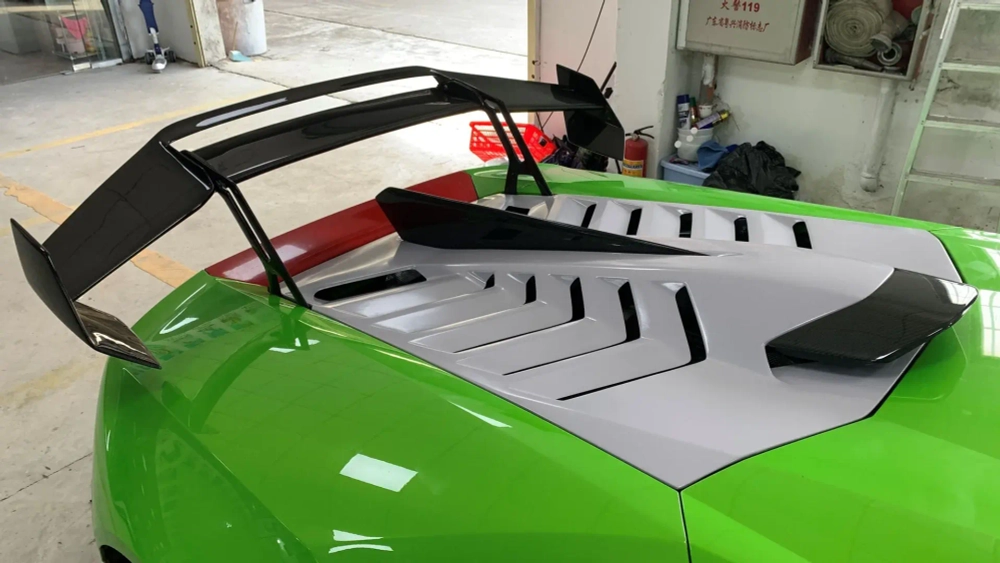 Обвес переделка для Lamborghini Huracan LP580 LP610 2014-2019 в Huracan STO LP 640 Ламборгини Хуракан