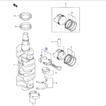 Шатун Suzuki 12160-86002-000