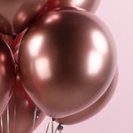 Шар (12''/30 см) Трюфель, хром, 50 шт.