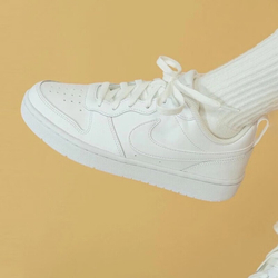 Женские кроссовки Nike Court Borough Low 2 'Triple White' BQ5448-100
