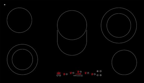 Электрическая варочная панель Kuppersberg FA9VF05