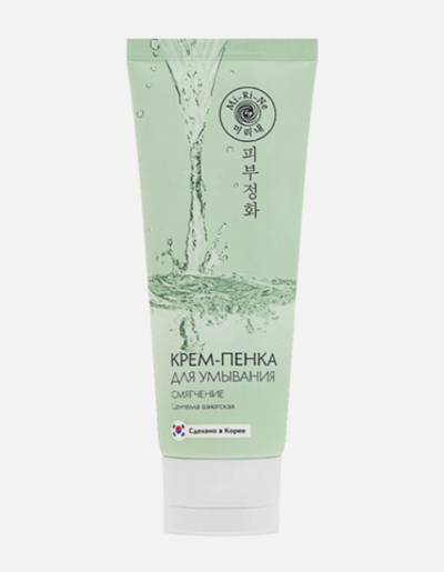 [MI-RI-NE] Смягчающая крем-пенка для умывания для СУХОЙ и ЧУВСТВИТЕЛЬНОЙ КОЖИ, 100мл