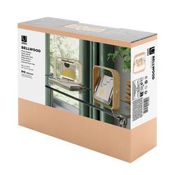 Фоторамка двусторонняя Bellwood,16х22 см, натуральное дерево