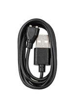 Черная перезаряжаемая вибропуля с пультом ДУ RealStick CALIBER (Цвет: черный)