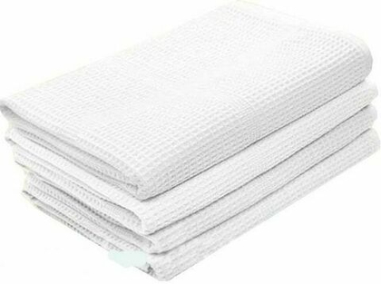Полотенце вафельное отбеленное