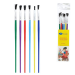 Набор кистей 6шт. нейлон № 1, 2, 3, 4, 5, 6 (Basir)