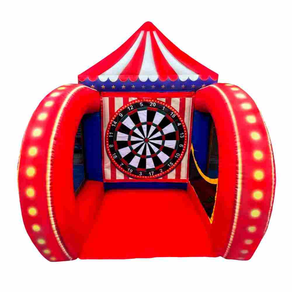 Надувной дартс «Шапито» на подкачке, диаметр 2,5 м, размер 2,5×2,5×3 м
