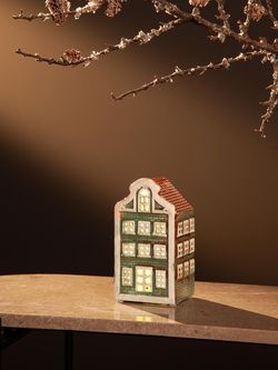 Домик с подсветкой Aulum из коллекции New Year Essential, 16 см