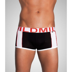 Мужские трусы боксеры черные Wild Milk CleanCut Boxer Black