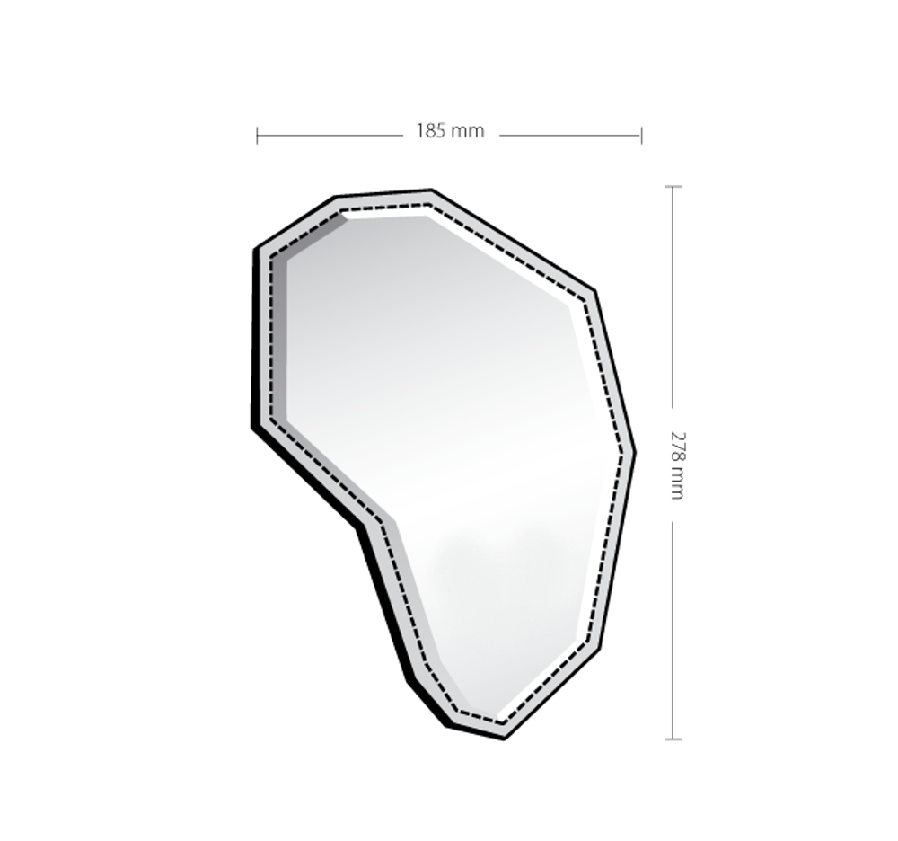 Маус Бювар Танго / Ламбо  из кожи цвет ЗЕЛЕНЫЙ