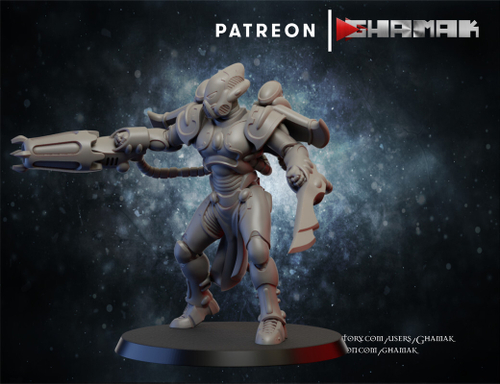 Aeldari Craftworlds Warp Spider Варп-Паук №4 миниатюра для dnd, днд, pathfinder, фентези, Настольная игра, НРИ, Варгейм, РПГ