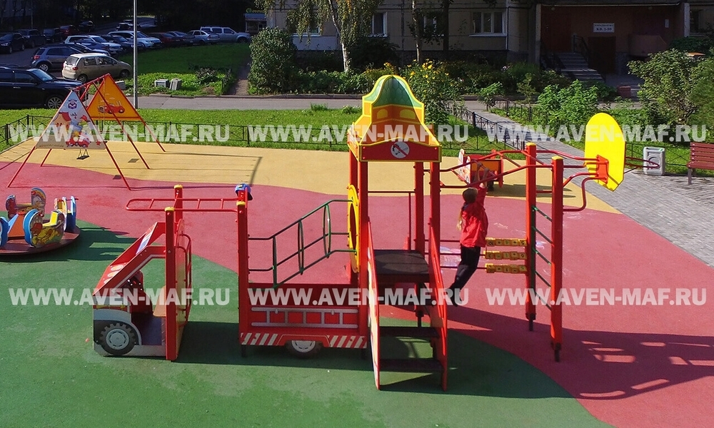 Детский городок Пожарная машина