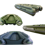 Лодка ПВХ Angler Reef Тритон S-Max 400FiND с интегрированным фальшбортом -