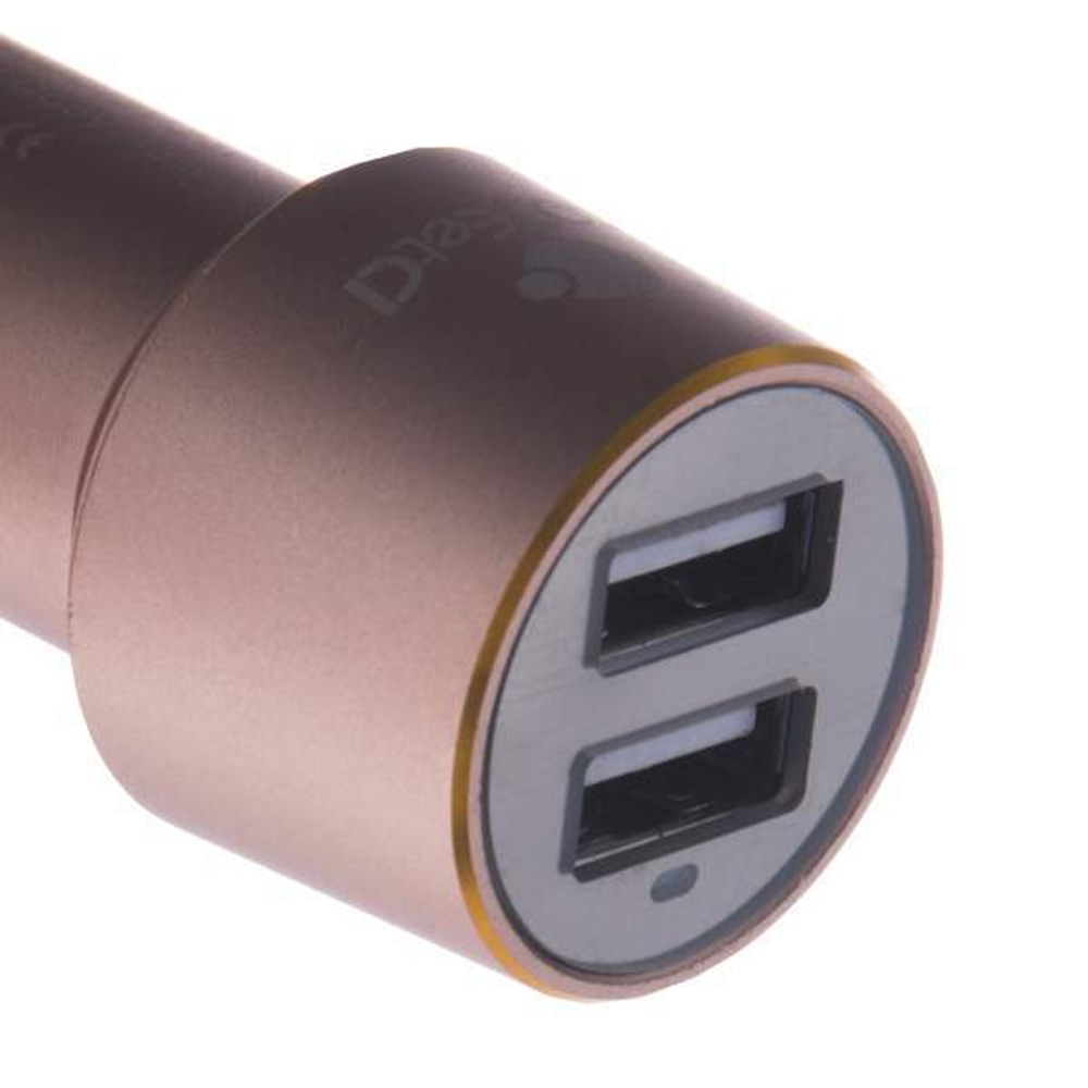 Разделитель автомобильный COTEetCI X2 tire Dual USB Car Charger для Apple&amp;Android CS2013-RE (3.6A) Малиновый