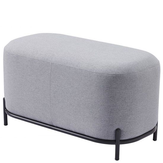 Пуф Pawai 80 см светло-серый