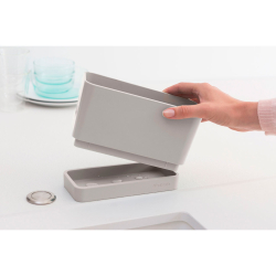 Органайзер 19х11.5х8.5см для раковины Brabantia Sink Side серый 230066