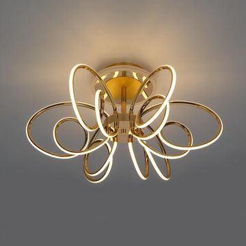 CL224A162 SALMA Смарт Золото Люстра