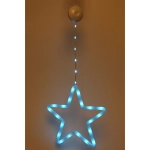 Фигура светодиодная «Звезда» 28х28 см (батарейки 3 ААА), 12 реж, Мультицвет
