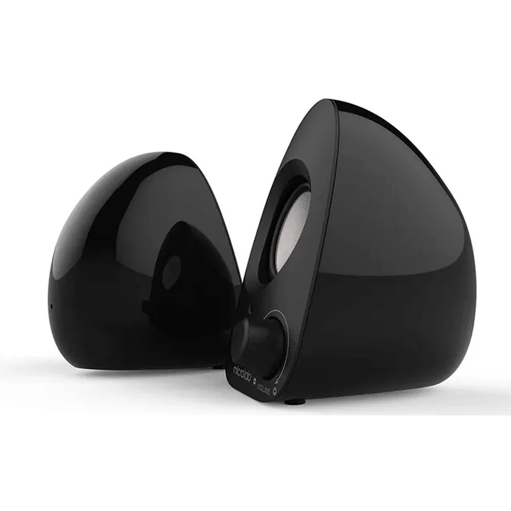 MICROLAB B19 черный {6 Вт RMS, Распределение мощности 3 Вт X 2, Гармонические искажения: &lt; 0,5% (1 Вт 1 кГц), Частотная характеристика: 40 Гц - 20 кГц, Чувствительность: 380 мВ}