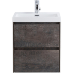 Тумба под раковину BelBagno Pietra Mini 50 PIETRA MINI-500-2C-SO-PT подвесная Stone