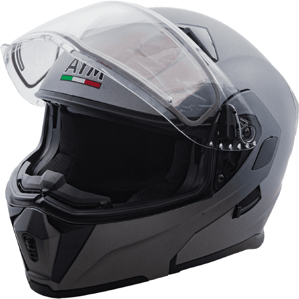 Шлем модуляр AiM JK906 Grey Metal, S