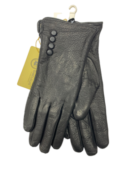 Перчатки. Женские. Материал верха: Кожа оленя. Подклад: Трикотаж-шерсть.5 шт в упаковке.