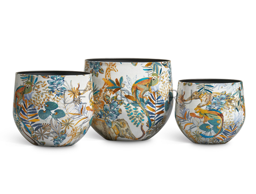 Кашпо TREEZ Effectory Savage Garden Чаша Wild в-23 см, д-23 см 41.33-25-24-126-BL-23