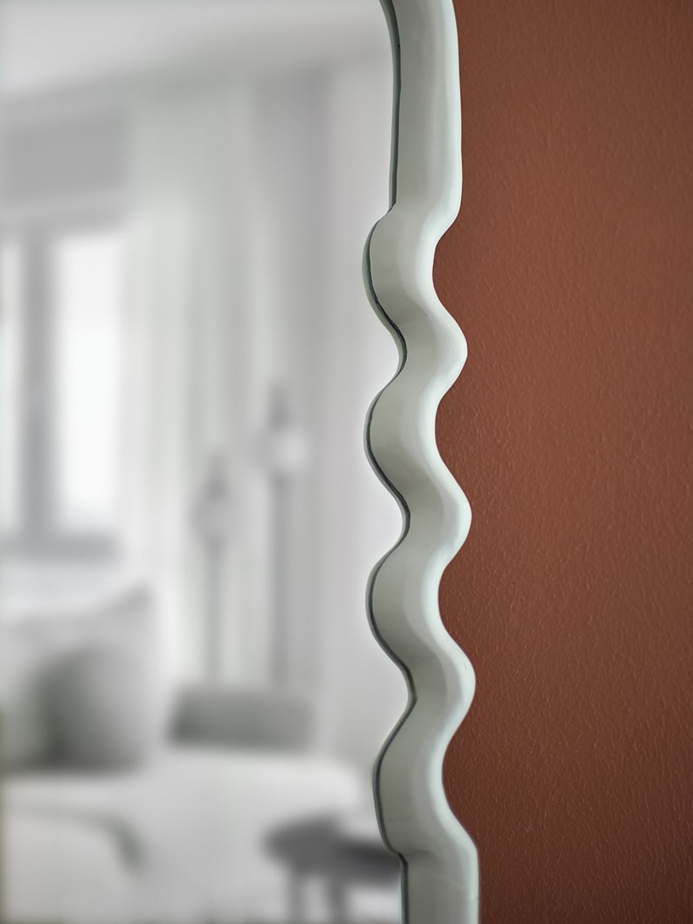 Зеркало Fluid, 54х180 см, морская пена