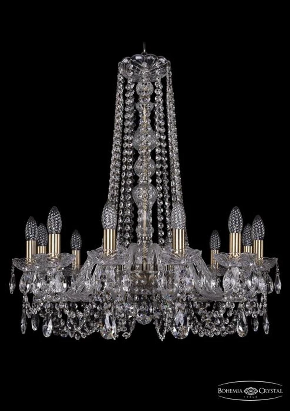 Подвесная люстра Bohemia Ivele 1402/12/240/h-75/Pa
