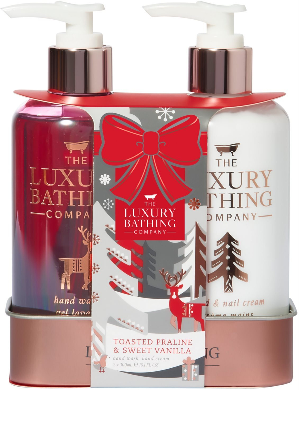 Grace Cole Luxury Bathing Toasted Praline & Sweet Vanilla - подарочный набор (для рук) /   / GTIN 5055443685432
