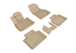 Коврики салона Sotra 3D Lux для BMW X1 F48 2016-/ 2 F45 (FWD sDrive) бежевые. Арт. ST 74-00695