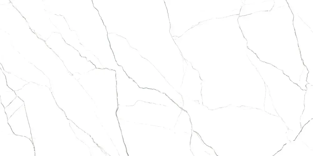 Керамогранит Alma Ceramica GFA114EMT00L Emotion 114x57 белый лаппатированный под мрамор