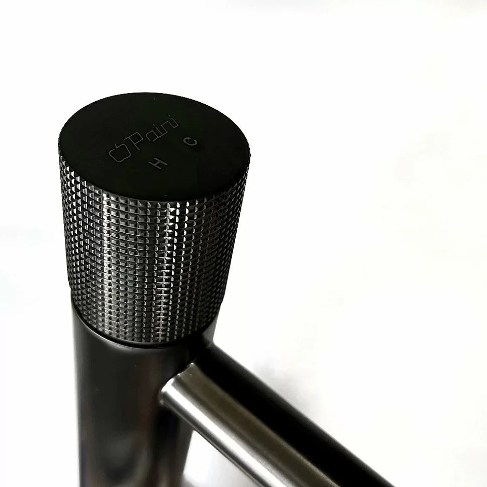 Смеситель для раковины PAINI Cox grip 7GPZ205OLL черный матовый
