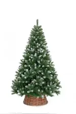 Заснеженная ель «Звездная» (пвх) 240 см / 2,4 м