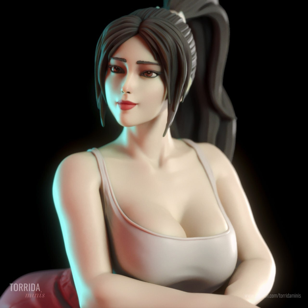 Май Сирануй Король бойцов Фатальная ярость Mai Shiranui King of Fighters Fatal Fury Фигурка