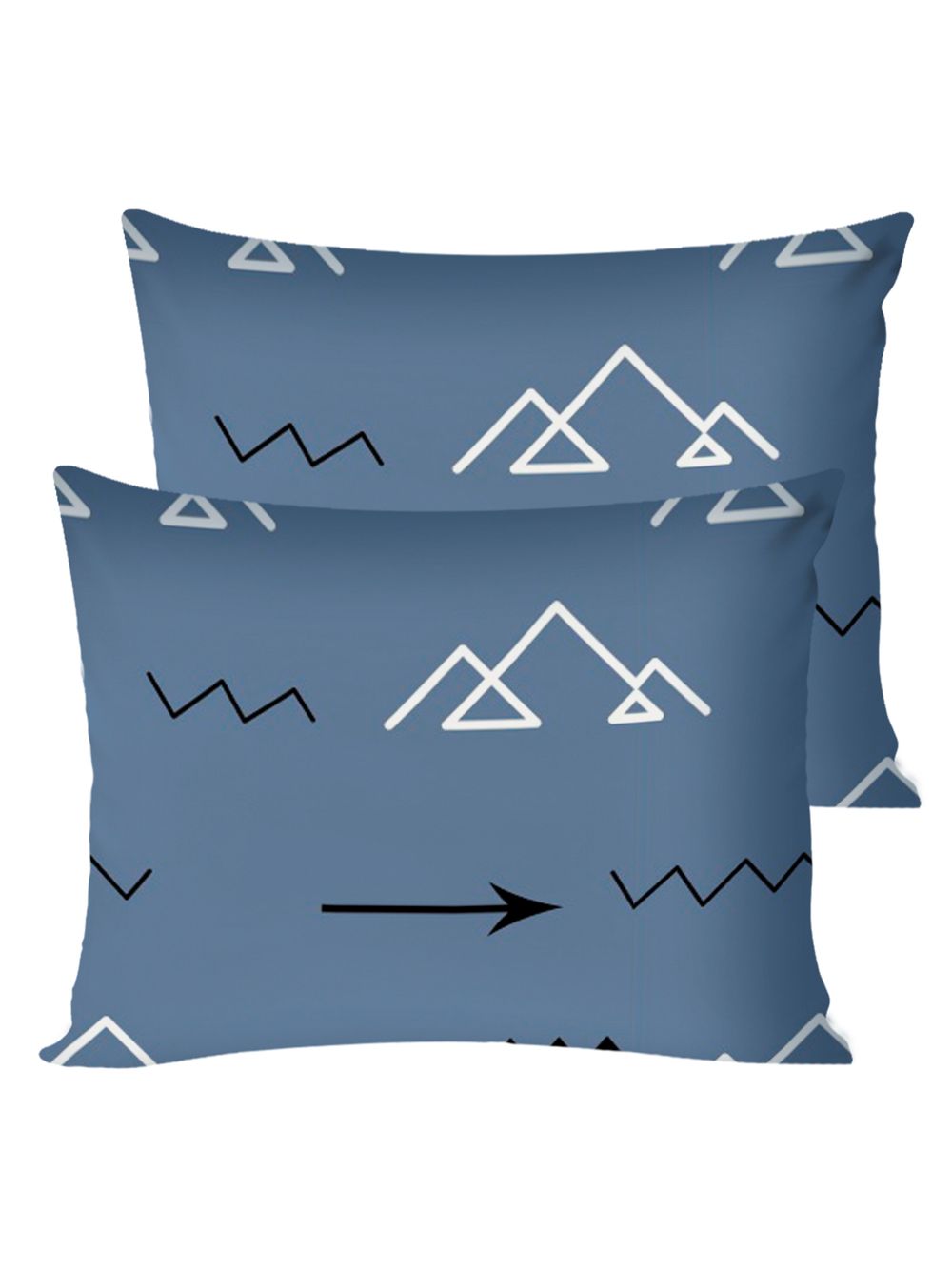 Постельное белье Полисатин Мечта "Alps" евро Наволочка 50х70 см 2 шт Простынь на резинке 180x200 см Пододеяльник 200x215 см